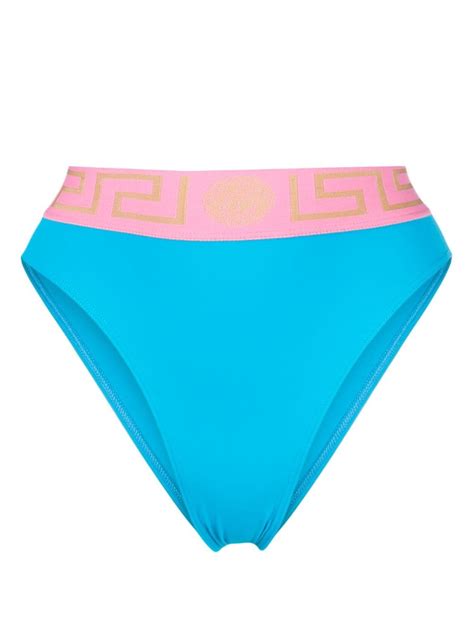 versace swimwaer sale|Versace high waisted bikini bottom.